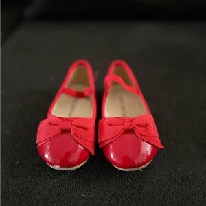 Red Bow Kids Shoes